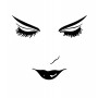 Sablon sticker de perete pentru salon de infrumusetare - J023L - Romantic and Beauty